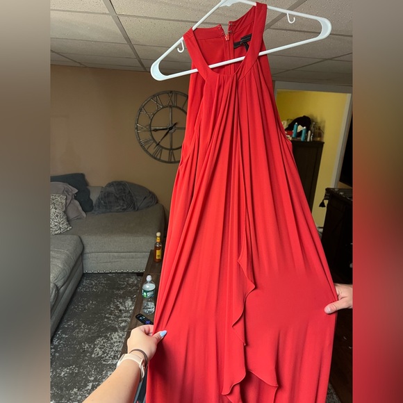 Red/orange BCBG maxi formal dress in perfect condition! - Picture 2 of 4